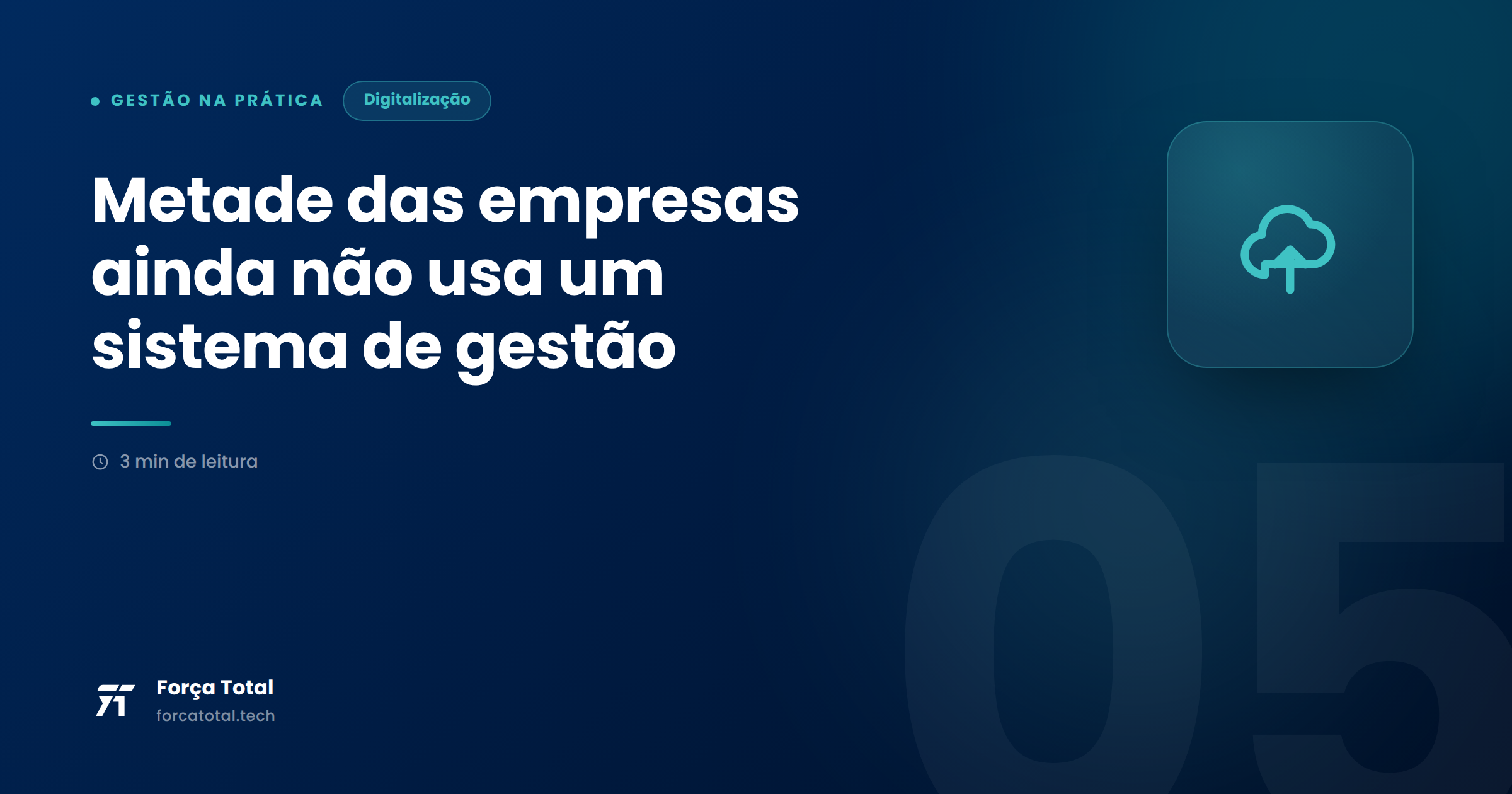 Gestão na Prática #05 — Mais da metade dos pequenos negócios brasileiros ainda não usa um sistema de gestão